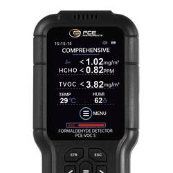 PCE Instruments PCE-VOC 5 měřič koncentrace formaldehydu, Formaldehyd, PCE-VOC 5