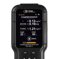 PCE Instruments PCE-VOC 5 měřič koncentrace formaldehydu, Formaldehyd, PCE-VOC 5
