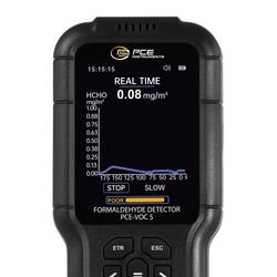 PCE Instruments PCE-VOC 5 měřič koncentrace formaldehydu, Formaldehyd, PCE-VOC 5