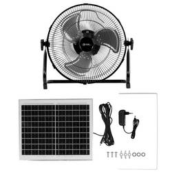 PCE Instruments PCE-SV 10 podlahový ventilátor 10 W (Ø x v) 350 mm x 395 mm černá možné napájení z akumulátru, s aku