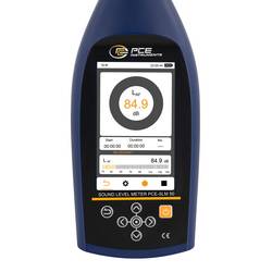 PCE Instruments hlukoměr Barevný displej PCE-SLM 50 21 - 143 dB 10 Hz - 20 kHz Ethernet, SD karta, USB-C