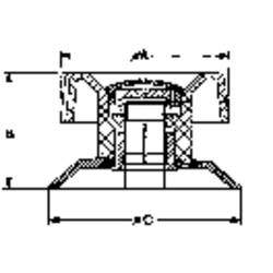 Mentor 477.61 477.61 otočný knoflík s ukazatelem černá (Ø x v) 21 mm x 19 mm 1 ks Piece