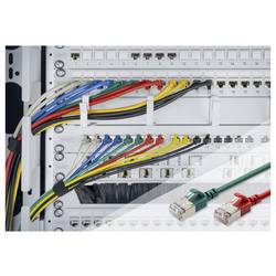 Digitus DK-1632-A-070S RJ45 síťové kabely, propojovací kabely CAT 6A F/FTP 7 m šedá bez halogenů, stíněný 7 m