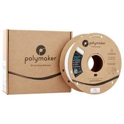 Polymaker PA17002 HT-PLA vlákno pro 3D tiskárny PLA plast, HT PLA Odolnost vůči vysokým teplotám, Filament pro vysokorychlostní 3D tisk 1.75 mm 1000 g bílá 1 ks