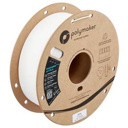 Polymaker PA17002 HT-PLA vlákno pro 3D tiskárny PLA plast, HT PLA Odolnost vůči vysokým teplotám, Filament pro vysokorychlostní 3D tisk 1.75 mm 1000 g bílá 1 ks