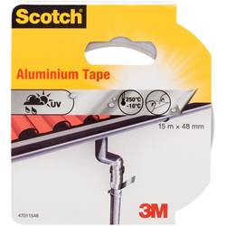 3M Scotch 47011548 hliníková páska Scotch® stříbrná (d x š) 15 m x 48 mm 1 ks
