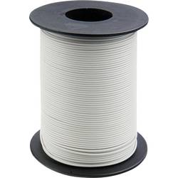 Donau Elektronik 105-5-100 spojovací drát, 1 x 0.20 mm², bílá, 100 m
