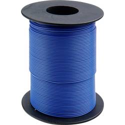 Donau Elektronik 105-2-100 spojovací drát, 1 x 0.20 mm², modrá, 100 m