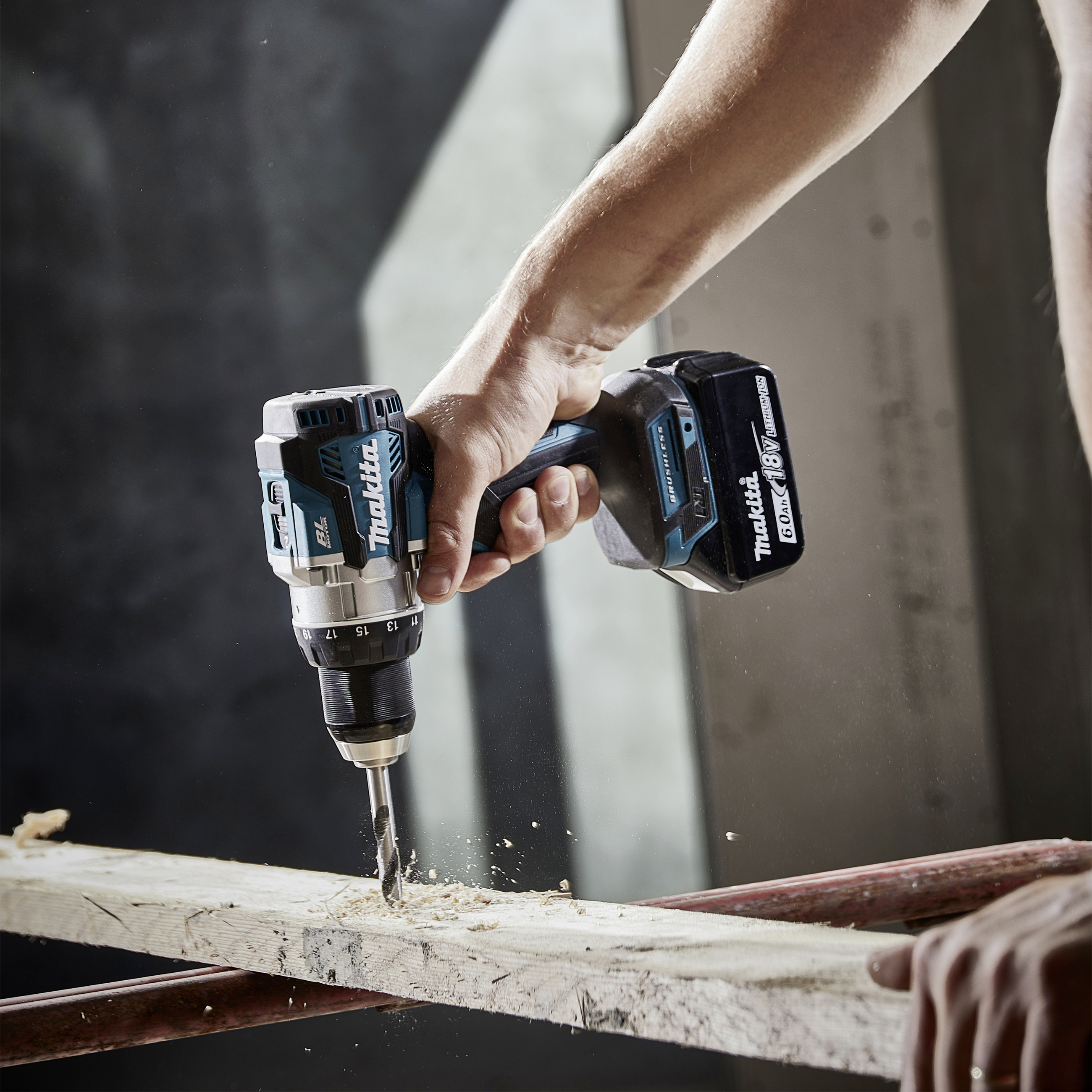 Makita DDF489Z aku vrtací šroubovák, 18 V bezkartáčové, bez akumulátoru, bez nabíječky, DDF489Z