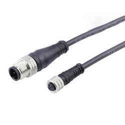 Molex Molex WOD Industrial Solution upravený zástrčkový konektor pro senzory - aktory, 1200878406, piny: 3, 1.00 m, 1 ks
