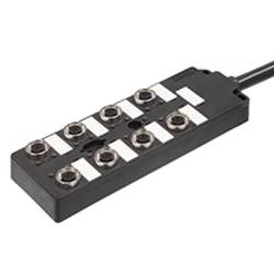 Molex Molex WOD Industrial Solution 1202480050 pasivní box senzor/aktor rozdělovač se zásuvkou M12 1 ks Single
