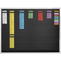 magnetoplan plánovací tabule 1245003 černá Tvrdé PVC 1 ks