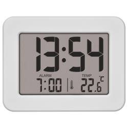 TFA Dostmann 60.2044.02 Quartz budík bílá časů buzení 1