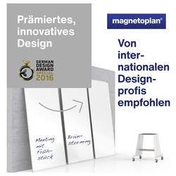 magnetoplan bílá popisovací tabule Thinking (š x v) 90 cm x 178 cm bílá speciální lakový nátěr , hladký oboustranně použitelná , formát na šířku nebo na výšku