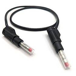 Mueller Electric 22.451-1M-0 měřicí kabel banánková zástrčka 4 mm banánková zástrčka 4 mm 1 m černá 1 ks