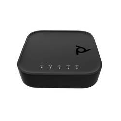 HP Poly HP Poly ATA 402 2FXS Voice VoIP Adapter VoIP základní stanice konferenčního telefonu Wi-Fi černá