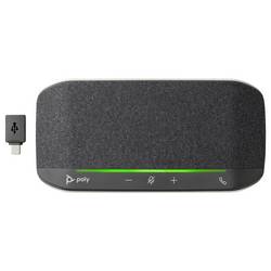 HP Poly HP Poly Sync 10 USB-A USB-C Speakerphone konferenční reproduktor stříbrná