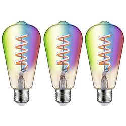 29164 Paulmann Home LED žárovka E27 Energetická třída (EEK2021): G (A - G) 6.3 W RGBW zlatá
