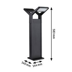 Paulmann 94861 Juntea sloupkové LED světlo LED 12.5 W, 12.5 W antracitová