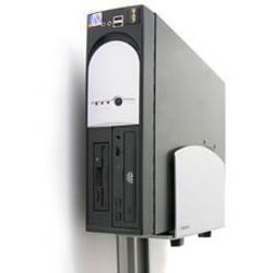Ergotron držák na PC vertikální Vertical Universal CPU Holder 97-468-202 stříbrná Zatížitelný do hmotnosti=18 kg