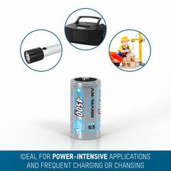Ansmann maxE HR14 akumulátor malé mono C Ni-MH 4500 mAh 1.2 V 1 ks