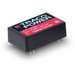 TracoPower TEN 6-1215N DC/DC měnič napětí do DPS 12 V/DC 24 V/DC 250 mA 6 W Počet výstupů: 1 x Obsah 1 ks