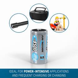 Ansmann maxE HR20 akumulátor velké mono D Ni-MH 8500 mAh 1.2 V 1 ks