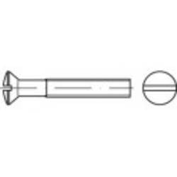 TOOLCRAFT 1065746 šroub se zápustnou čočkovou hlavou M5 45 mm příruba DIN 964 nerezová ocel A2 100 ks