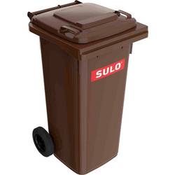 SULO 1073652 popelnice 120 l plast (d x š x v) 55 x 50 x 93.3 cm hnědá N/A 1 ks