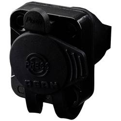Rean AV RRE8F-Z-012-1, konektor RJ, zásuvka, vestavná, černá, 1 ks