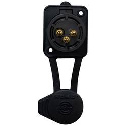 Rean AV RRX3F-Z-012-1 XLR konektor zásuvka, vestavná Pólů: 3 černá 1 ks Piece