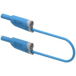 Electro PJP 2710-IEC-CD1-100BL měřicí kabel lamelová zástrčka 4 mm lamelová zástrčka 4 mm 1.00 m modrá 1 ks