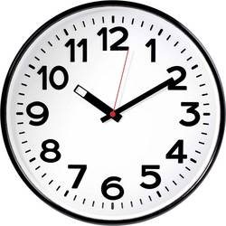 EUROTIME 82320 Quartz nástěnné hodiny 30 cm x 50 mm, černá