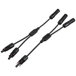 Sygonix SY-6408046 Připojení solárního systému kabelový adaptér, 30 A, černá, 36 cm