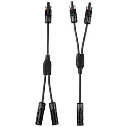 Sygonix SY-6408046 Připojení solárního systému kabelový adaptér, 30 A, černá, 36 cm