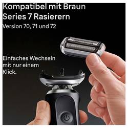 Braun Braun Kombipack 74S holicí hlava nerezová ocel, černá 1 ks