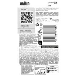 Braun Braun Kombipack 74S holicí hlava nerezová ocel, černá 1 ks