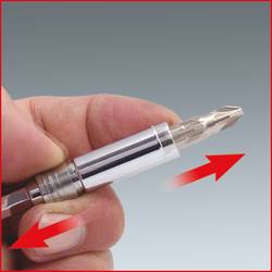 KS Tools Schnellwechsel-Bithalter 1/4 Auto-Slimlock magnetisch rychloupínací držák bitů 68 mm 1/4 (6,3 mm)