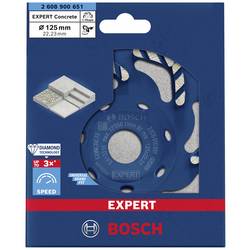 Bosch Accessories 2608900651 Diamantový hrncový kotouč EXPERT Concrete, 125 x 22,23 x 4,5 mm EXPERT Concrete 1 ks