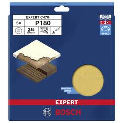 Bosch Accessories 2608901674 Brusný papír pro brusku na suché stavby na suchý zip Zrnitost 180 (Ø) 225 mm 5 ks