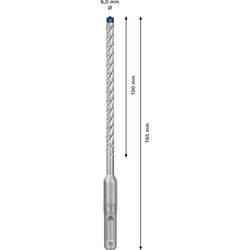 Bosch Accessories EXPERT SDS plus-7X 2608900191 příklepový vrták 50dílná 6 mm Celková délka 165 mm SDS plus 50 ks