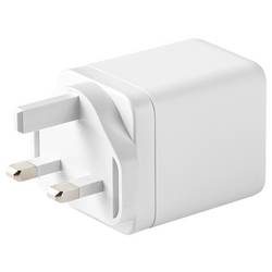 Skross Power Charger Combo+ 100W UK USB nabíječka, USB Power Delivery (USB-PD) , GaN, 2x USB-C®, 1x USB A , 100 W, Dodávka energie, bílá
