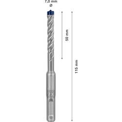 Bosch Accessories EXPERT SDS plus-7X 2608900083 příklepový vrták 1 ks 7 mm Celková délka 115 mm SDS plus 1 ks