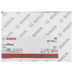 Bosch Accessories Best for Inox 2608608Z79 brusná dutinka Zrnitost 40 (Ø) 90 mm 5 ks