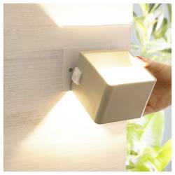 Brilliant Iseo G80126/09 venkovní stropní osvětlení s PIR senzorem Energetická třída (EEK2021): G (A - G) LED pevně vestavěné LED 4 W béžová