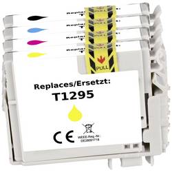 Renkforce Ink náhradní Epson T1295, T1291, T1292, T1293, T1294 kompatibilní kombinované balení černá, azurová, purppurová, žlutá RF-5718864