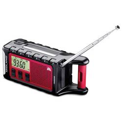 Midland ER 300 Pro C1663 Nouzové rádio, AM, FM, Bluetooth, nouzové rádio, FM, SV, USB, Ruční klika, Solární panel, Funkce powerbanky, stolní lampa,