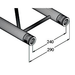 Alutruss BILOCK BQ2-500 2bodová rampa 50 cm