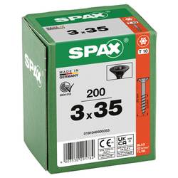 SPAX 0191040300353 šroub ze zápustnou hlavou 3 mm 35 mm T-STAR plus ocel 200 ks