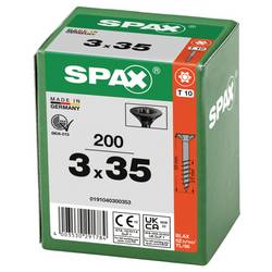 SPAX 0191040300353 šroub ze zápustnou hlavou 3 mm 35 mm T-STAR plus ocel 200 ks